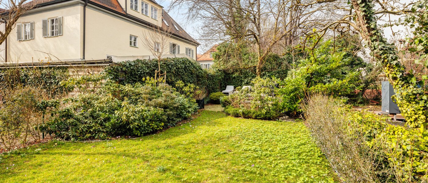 maison mitoyenne München Schwabing 01 jardin 14779