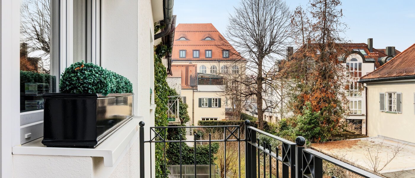 maison mitoyenne München Schwabing 02 balcon 14779