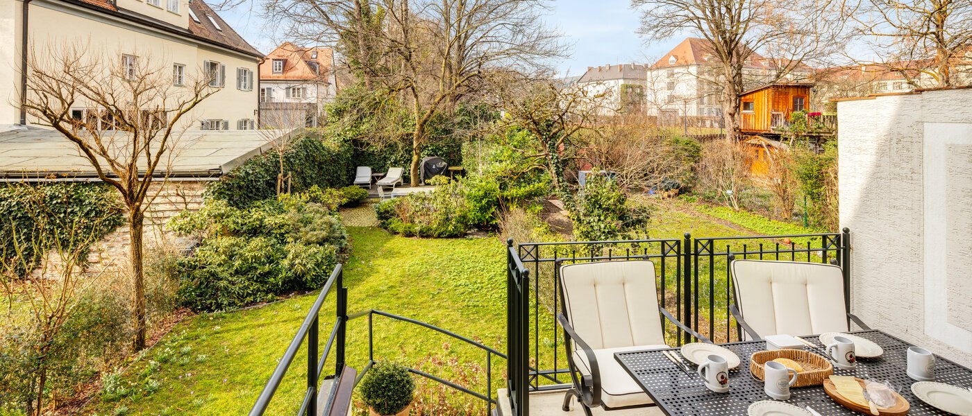maison mitoyenne München Schwabing 02 loggia 14779