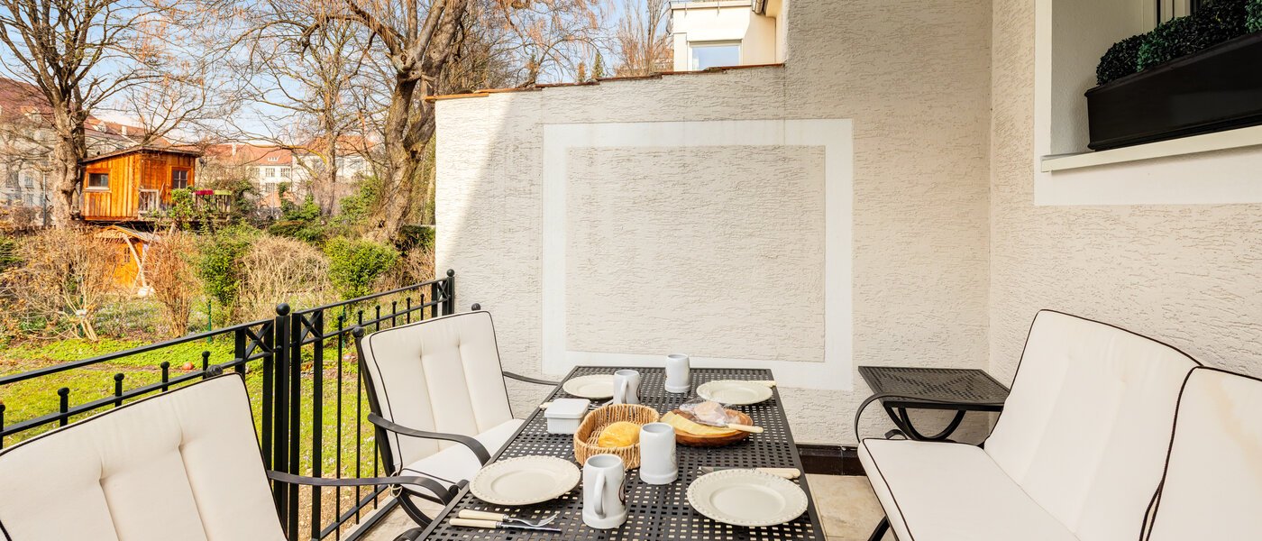 maison mitoyenne München Schwabing 03 loggia 14779