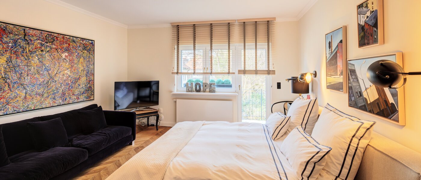 maison mitoyenne München Schwabing 02 1ère chambre 14779