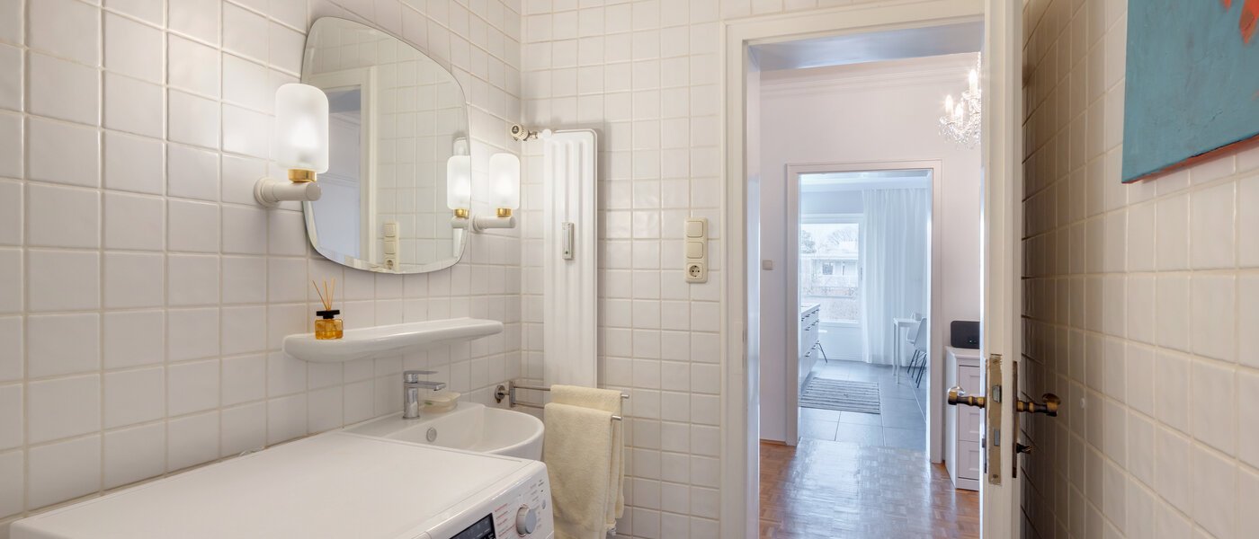 appartement München Schwabing (rechts der Leopoldstraße) 02 salle de bain 14781