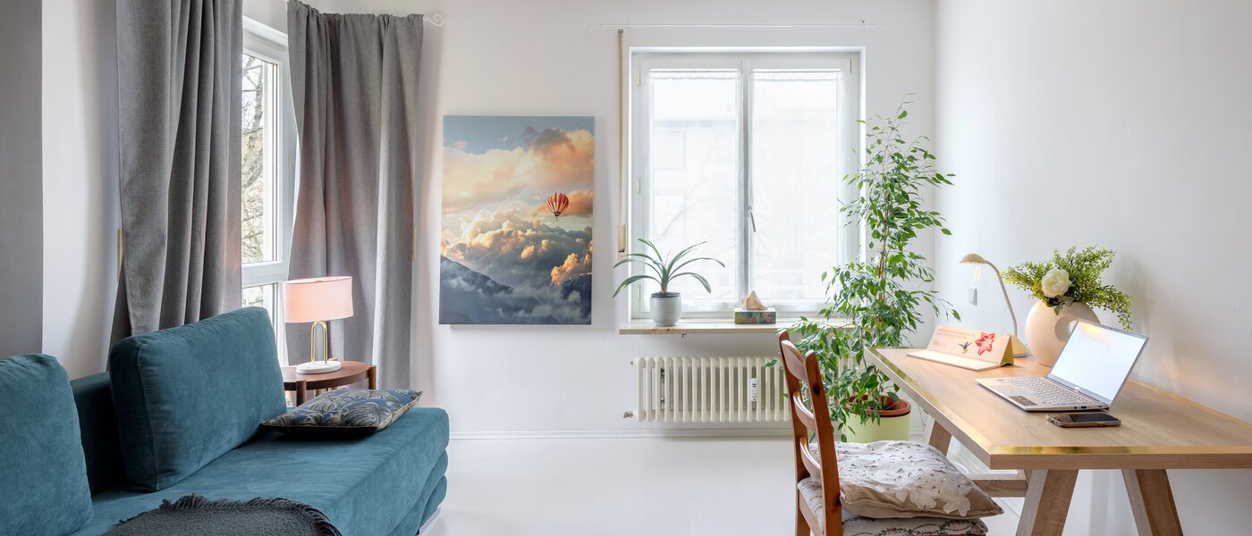 appartement München Obermenzing 02 Bureau/Chambre d’amis 14782