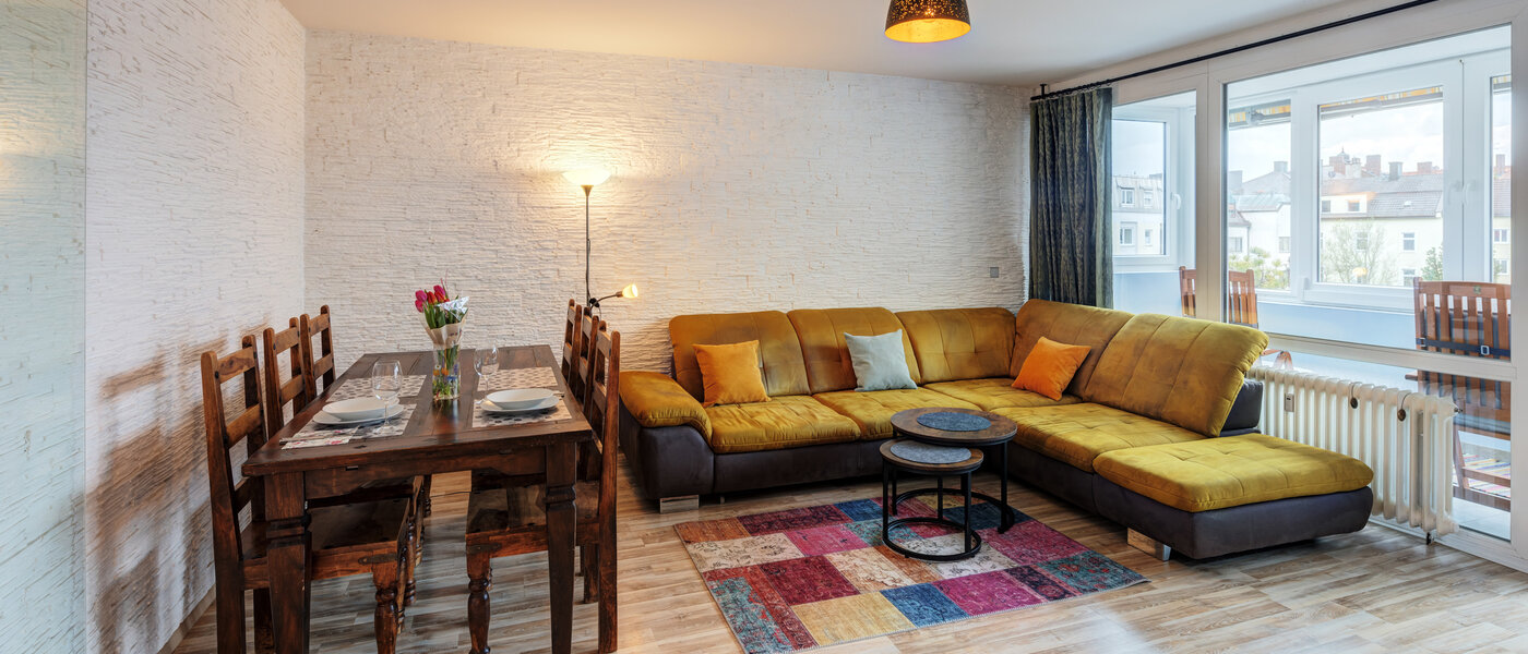 appartement München Mittersendling 04 pièce à vivre 14783