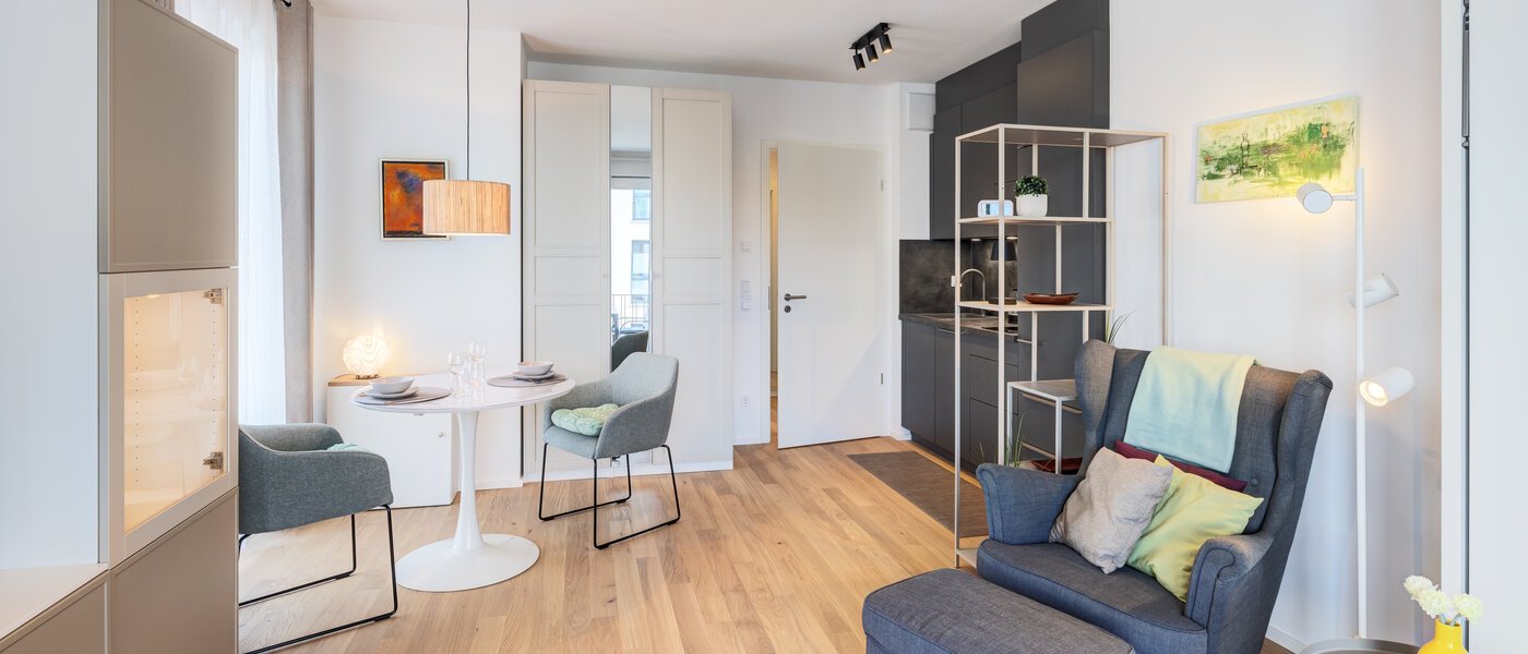 appartement München Aubing 01 pièce à vivre 14786