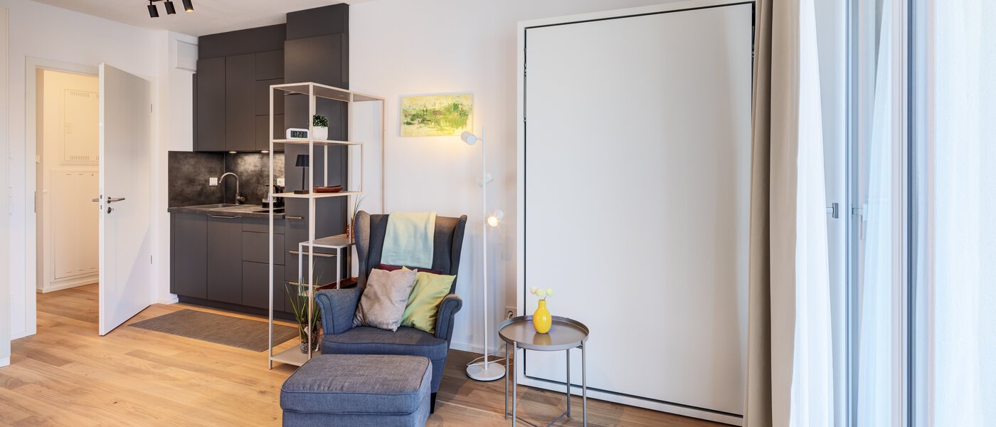 appartement München Aubing 02 pièce à vivre 14786