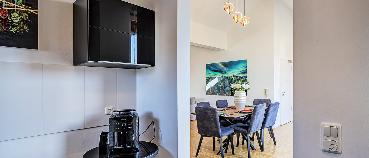 appartement avec terrasse sur le toit Aschheim 03 cuisine 14787