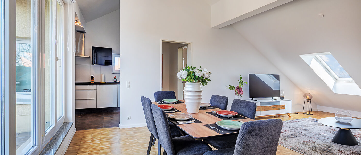 appartement avec terrasse sur le toit Aschheim 03 pièce à vivre 14787