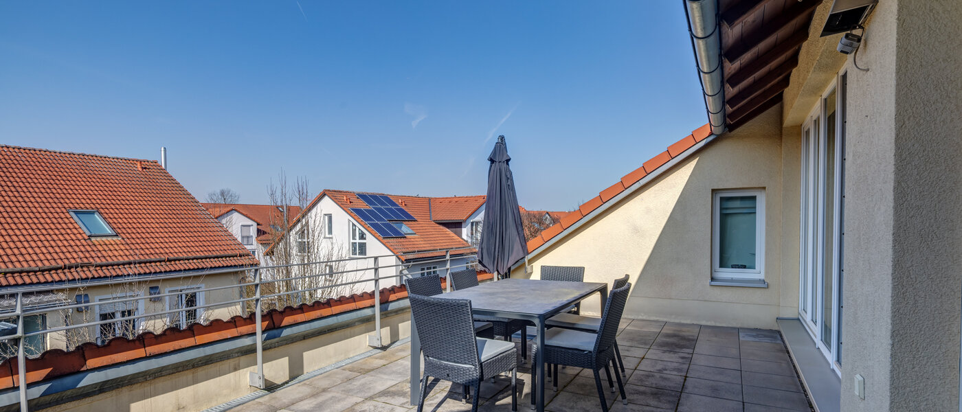 appartement avec terrasse sur le toit Aschheim 02 terrasse sur le toit 14787