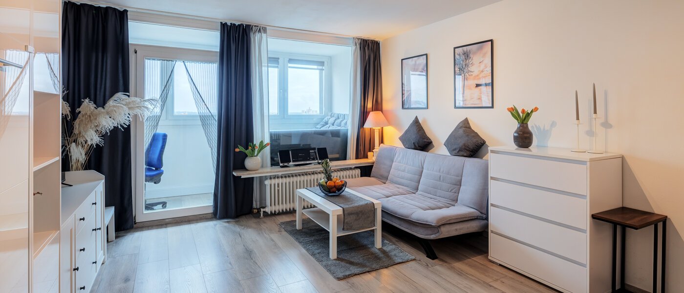 appartement München Moosach 01 pièce à vivre 14790