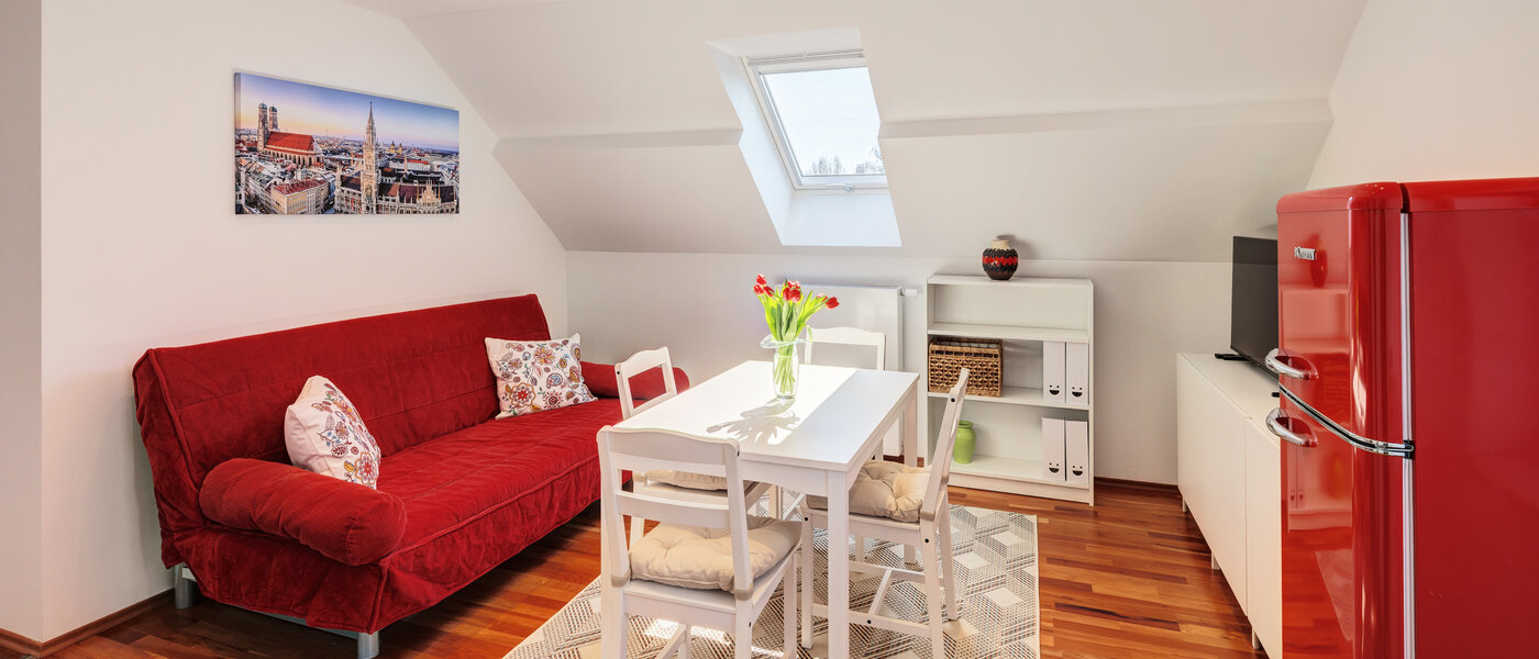 appartement sous les toits München Trudering 01 pièce à vivre 14792