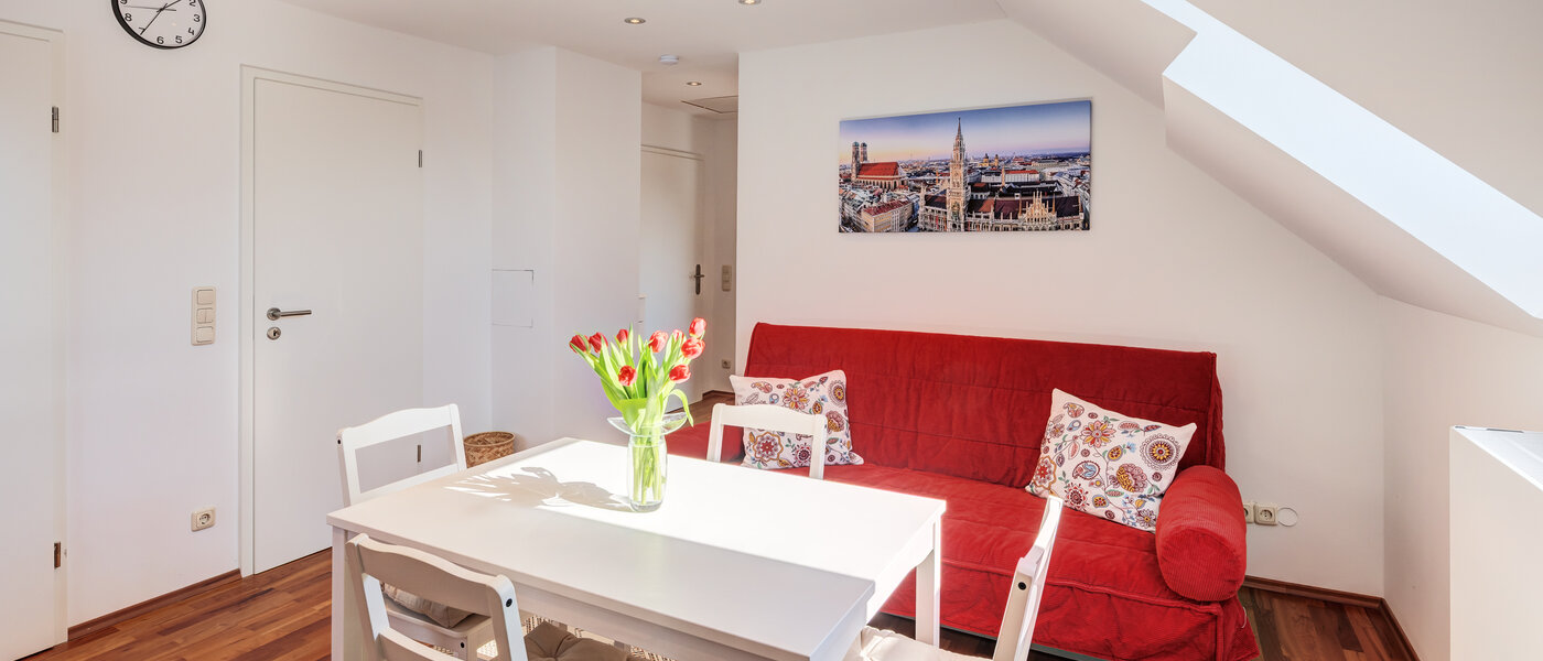 appartement sous les toits München Trudering 04 pièce à vivre 14792