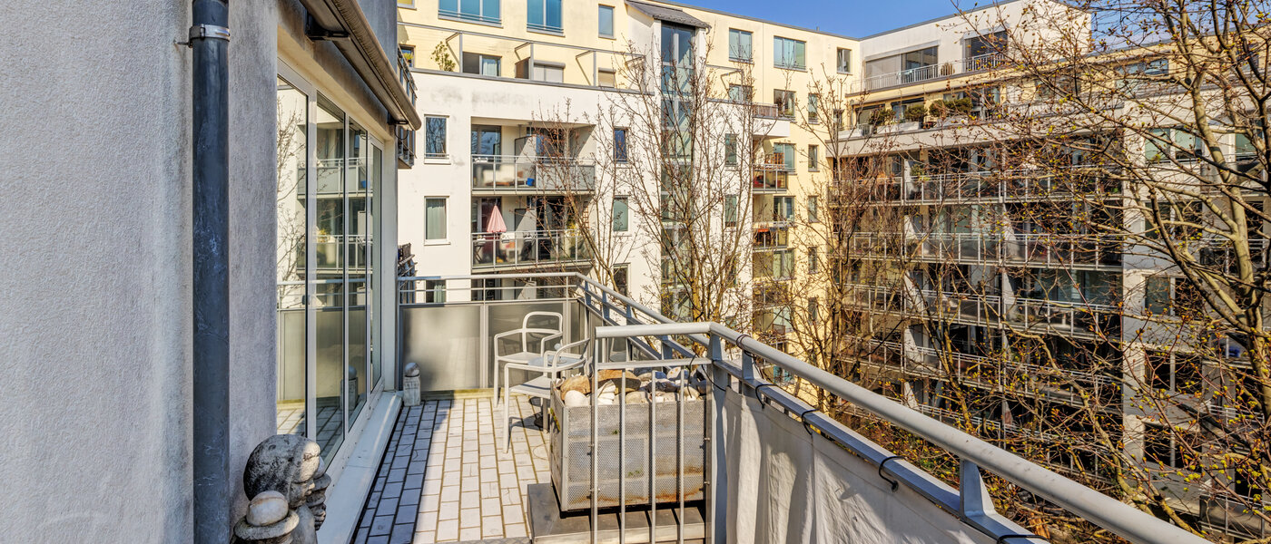 appartement München Maxvorstadt - Universitätsviertel 01 balcon 14794