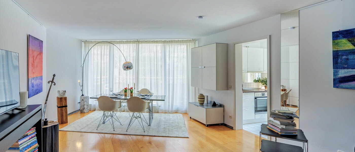 appartement München Maxvorstadt - Universitätsviertel 01 pièce à vivre 14794