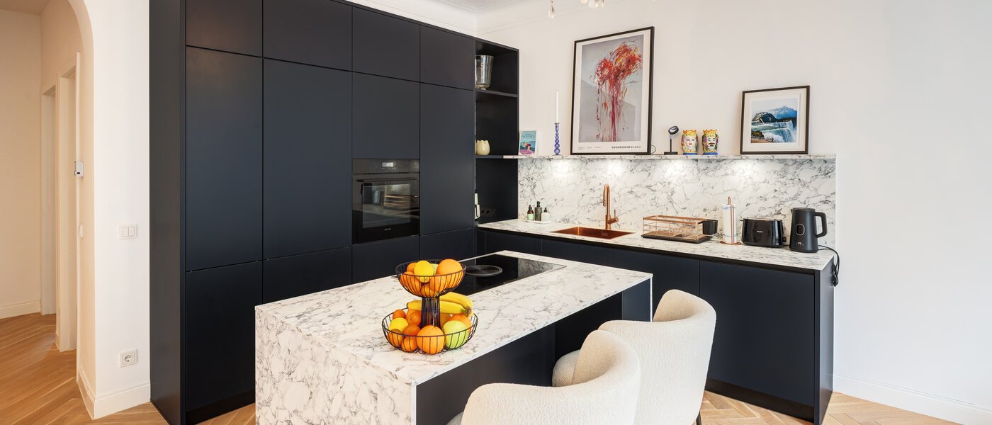 appartement München Schwabing-West (rund um den Hohenzollernplatz) 01 cuisine 14795