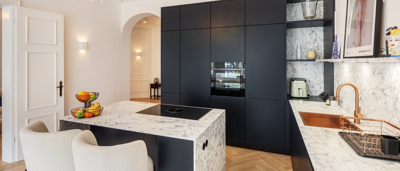 appartement München Schwabing-West (rund um den Hohenzollernplatz) 02 cuisine 14795