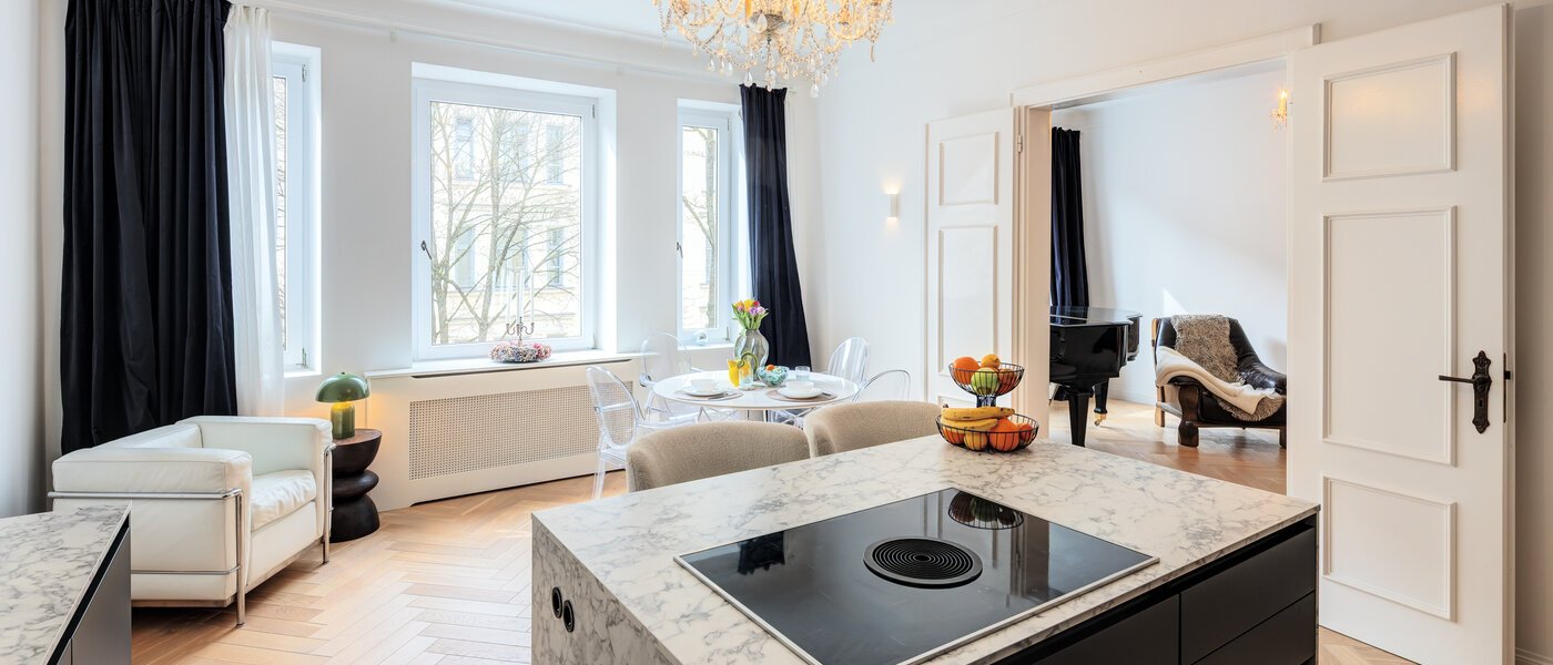 appartement München Schwabing-West (rund um den Hohenzollernplatz) 04 cuisine 14795