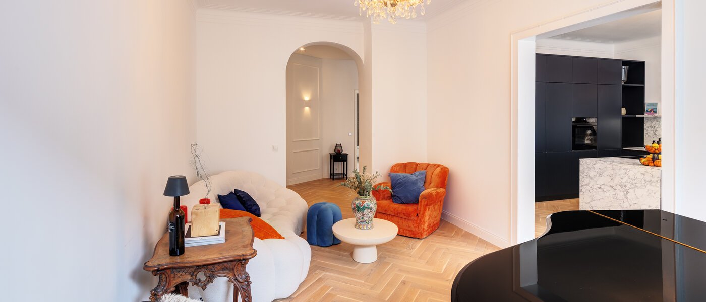 appartement München Schwabing-West (rund um den Hohenzollernplatz) 04 pièce à vivre 14795