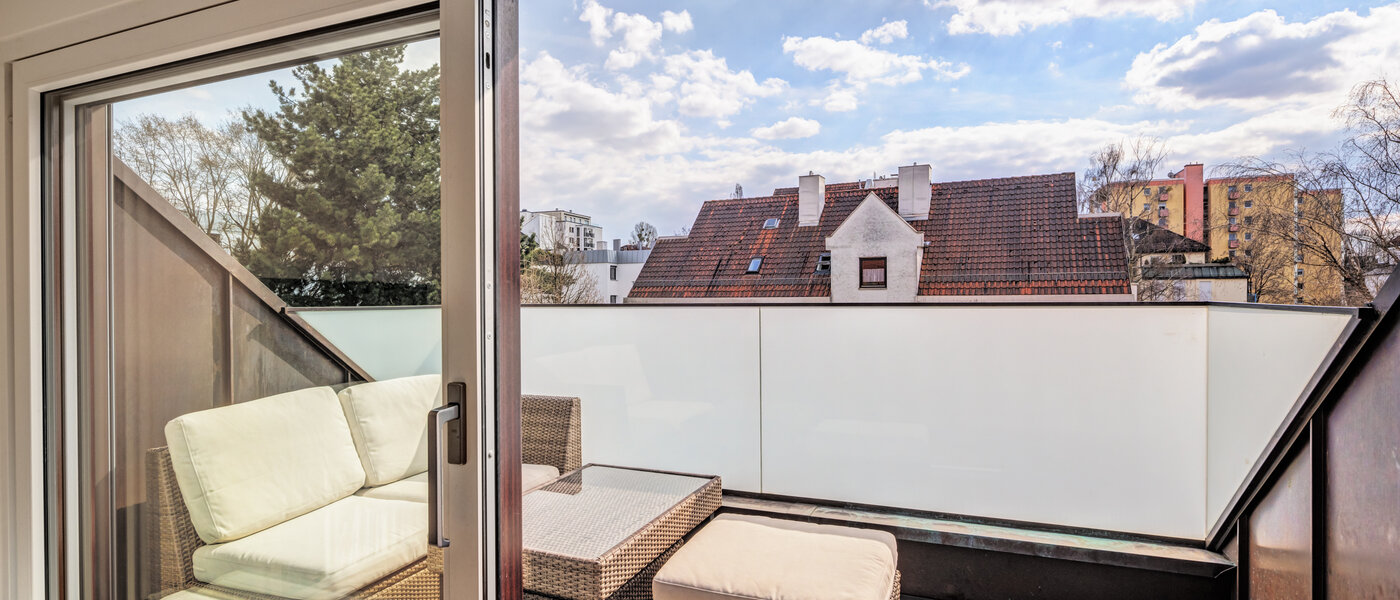 appartement avec terrasse sur le toit München Moosach 02 terrasse sur le toit 14797
