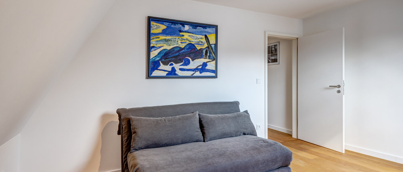 appartement avec terrasse sur le toit München Moosach 02 Bureau/Chambre d’amis 14797