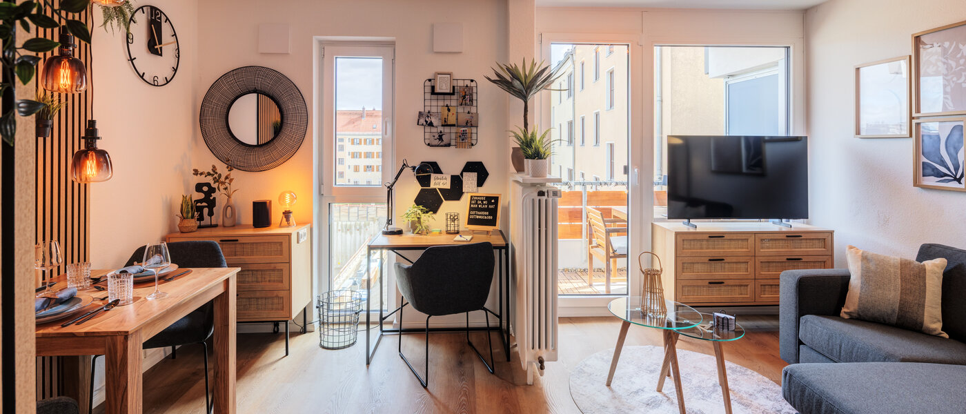 appartement München Laim 02 pièce à vivre 14799