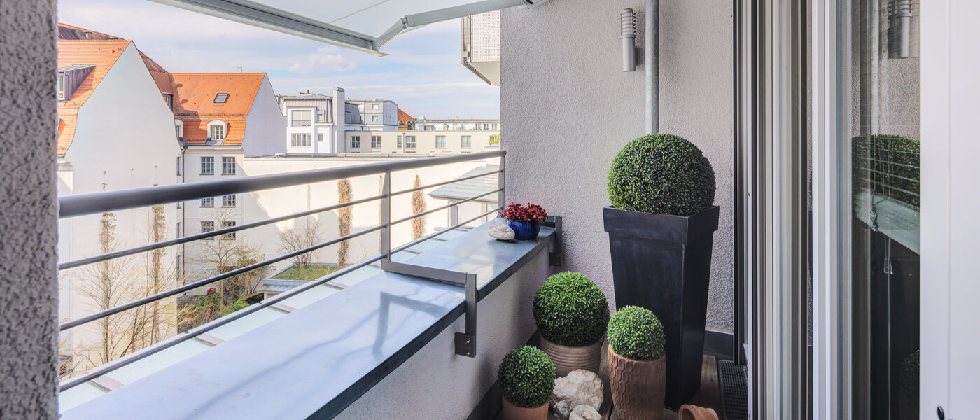 appartement sous les toits München Ludwigsvorstadt 02 2eme Loggia 14803