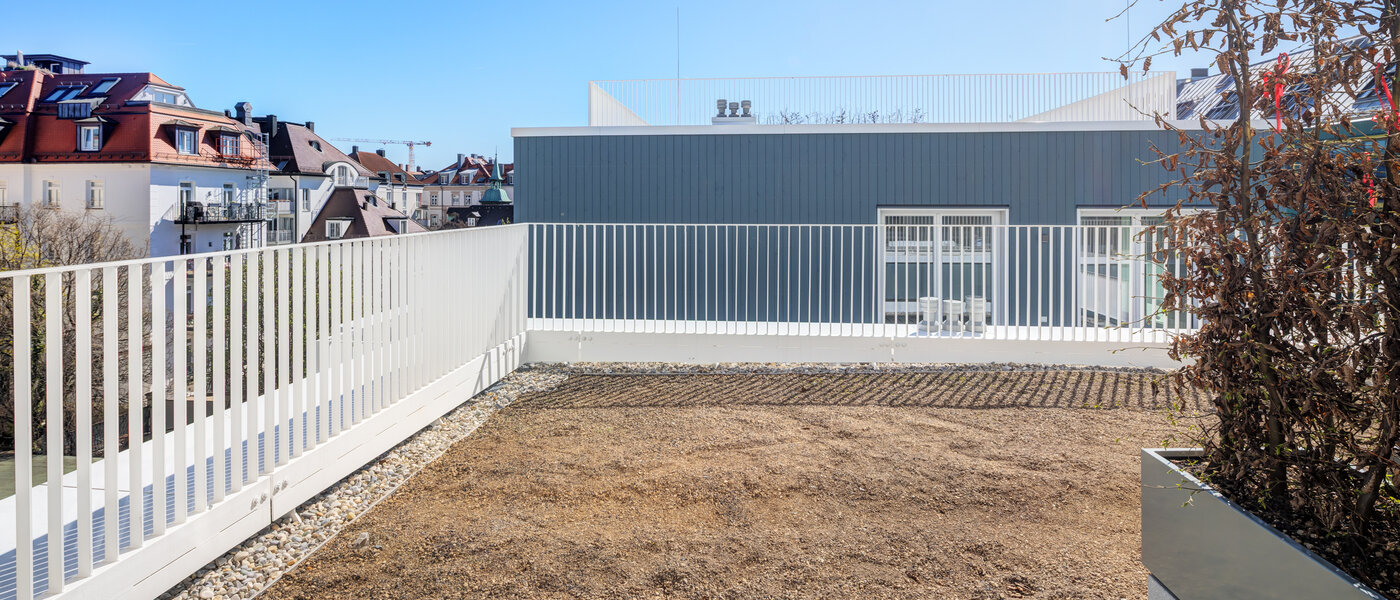 appartement München Neuhausen 02 terrasse sur le toit 14804