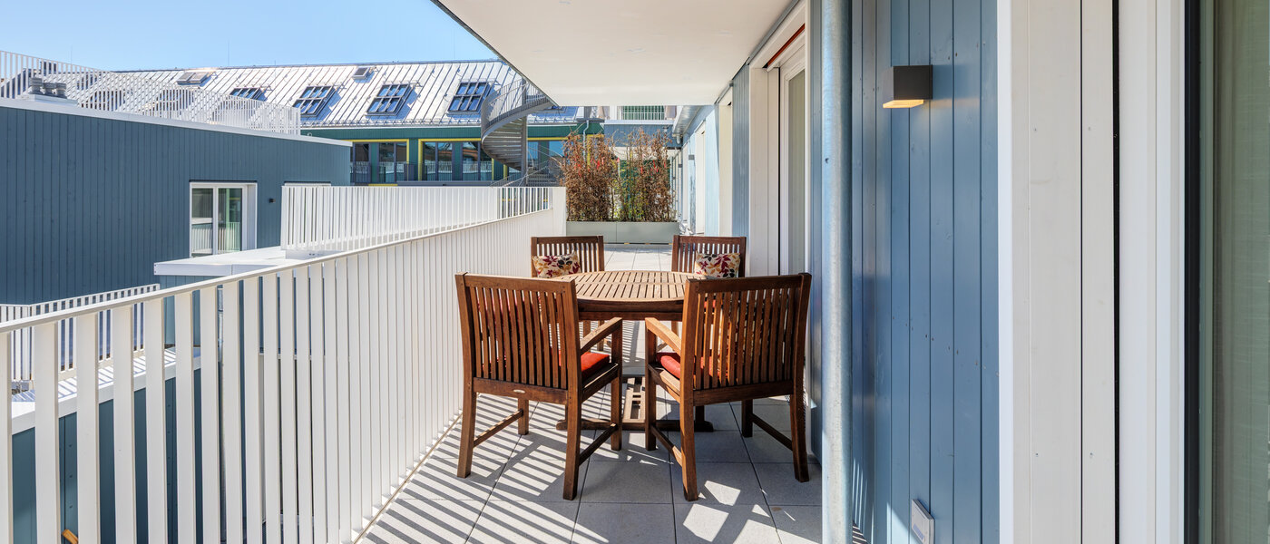 appartement München Neuhausen 04 terrasse sur le toit 14804