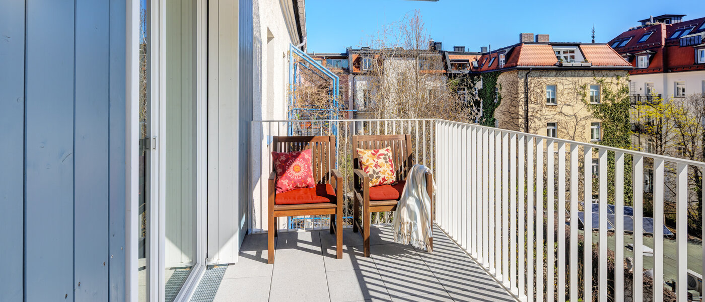 appartement München Neuhausen 06 terrasse sur le toit 14804