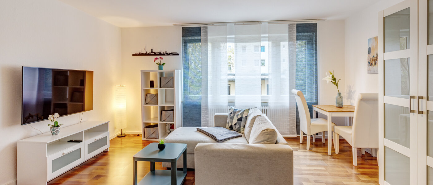 appartement München Schwabing 01 pièce à vivre 14807