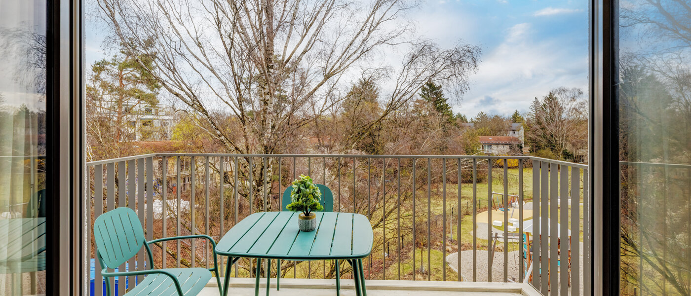 appartement München Am Hart 01 balcon 14808