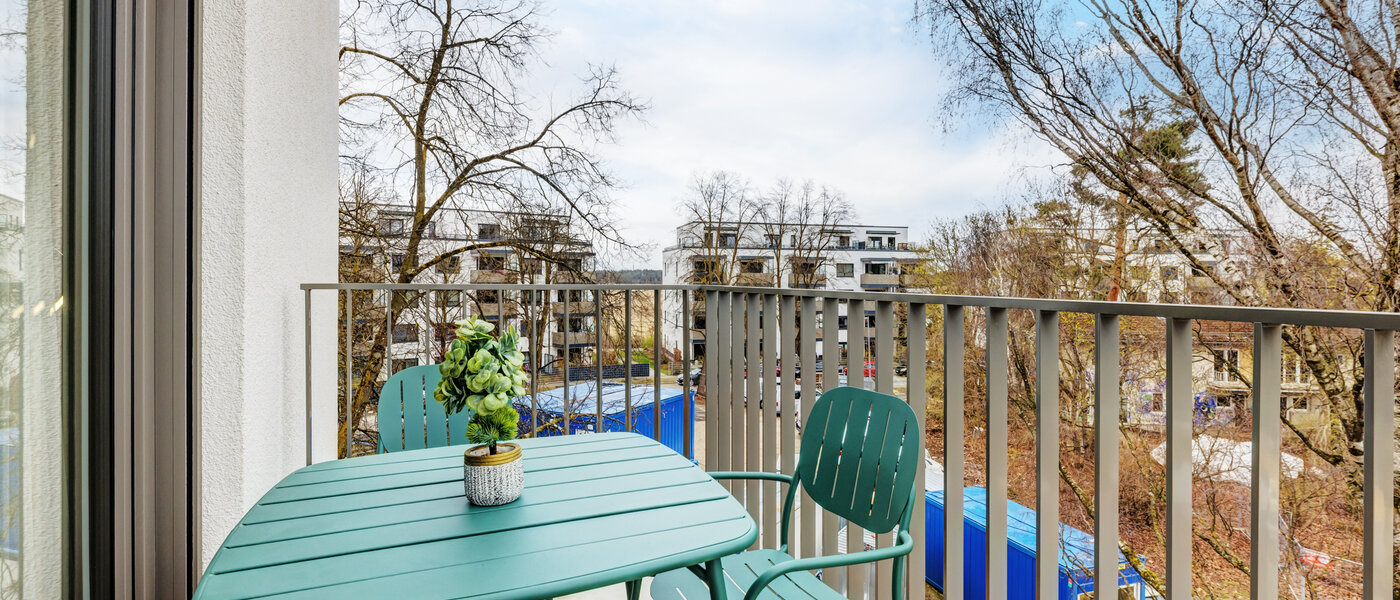 appartement München Am Hart 02 balcon 14808