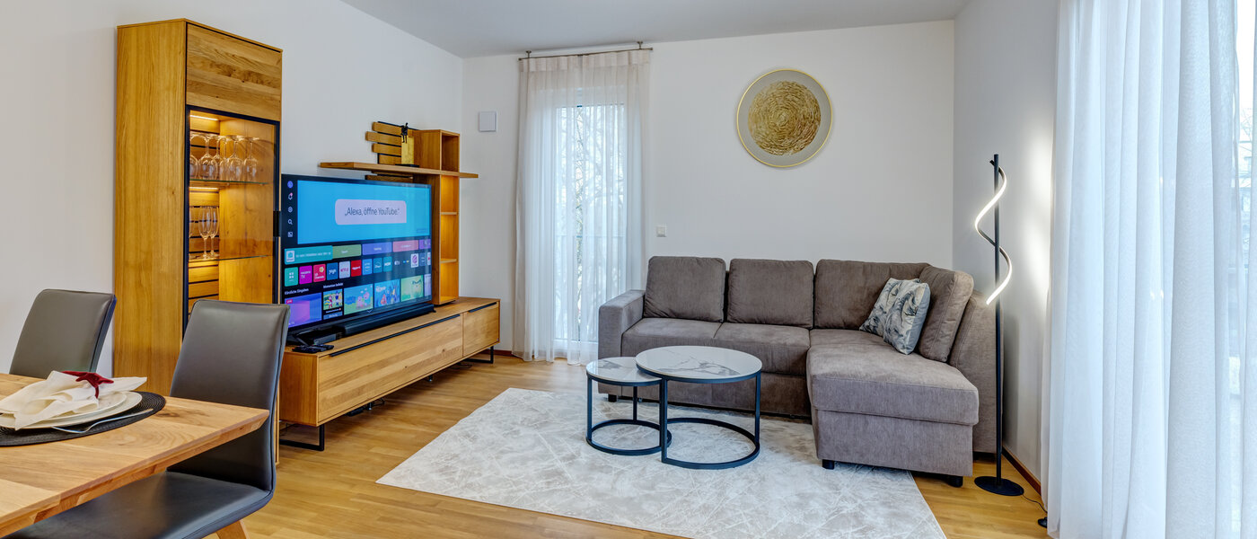 appartement München Am Hart 02 pièce à vivre 14808