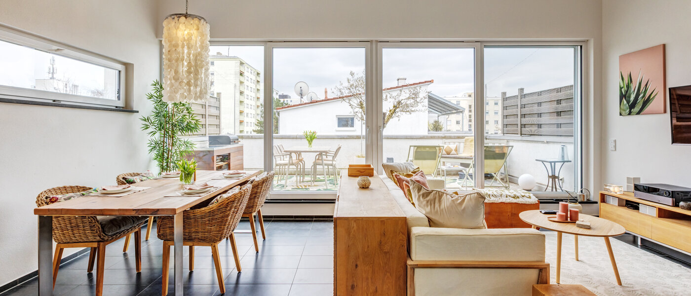 appartement style maisonnette Germering 02 pièce à vivre 14809