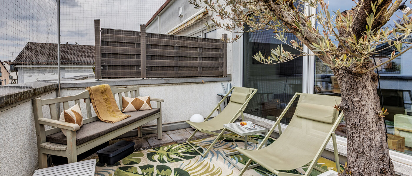 appartement style maisonnette Germering 03 terrasse sur le toit 14809