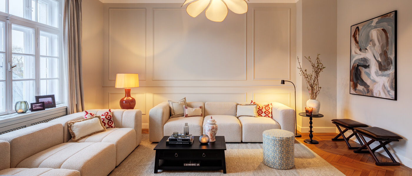 appartement München Altbogenhausen 02 pièce à vivre 14814