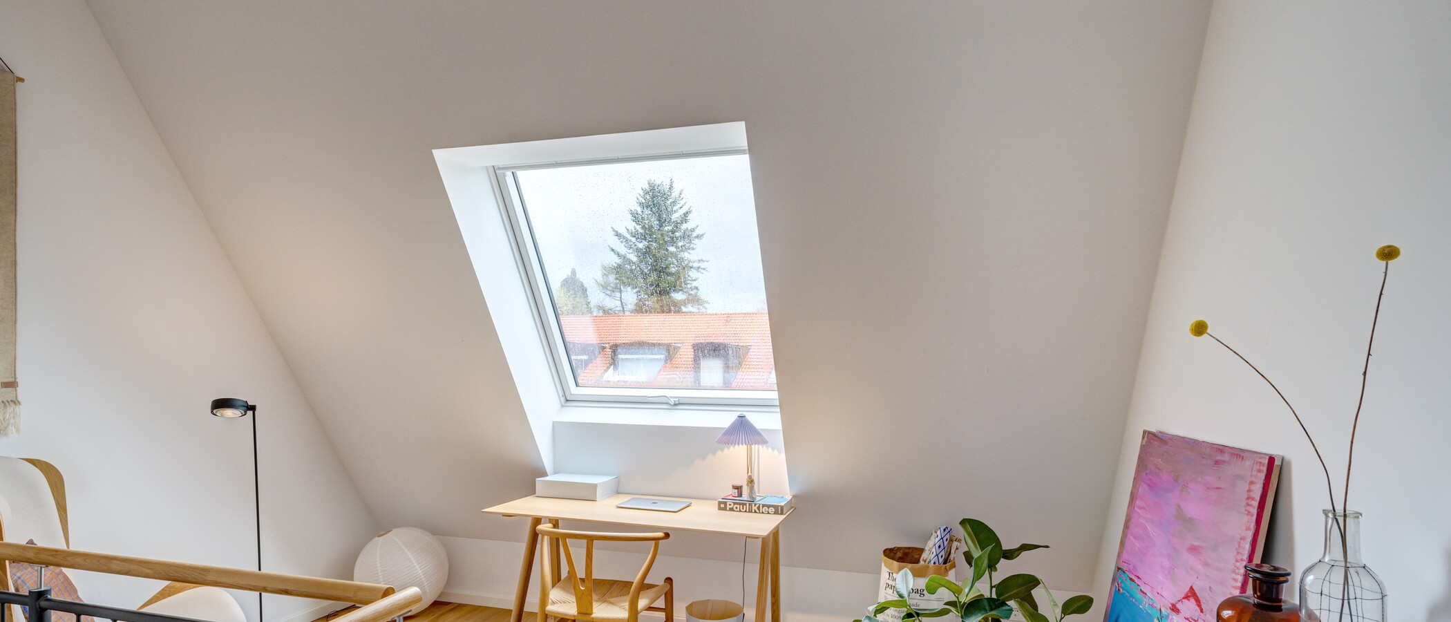 maison mitoyenne München Harlaching 01 coin bureau 14816