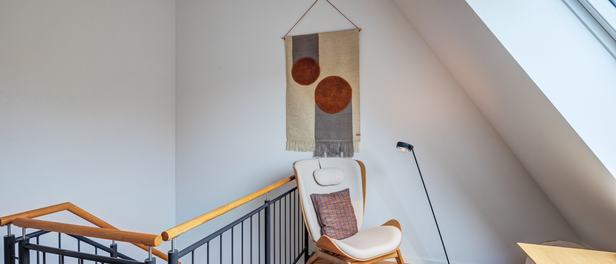 maison mitoyenne München Harlaching 02 coin bureau 14816