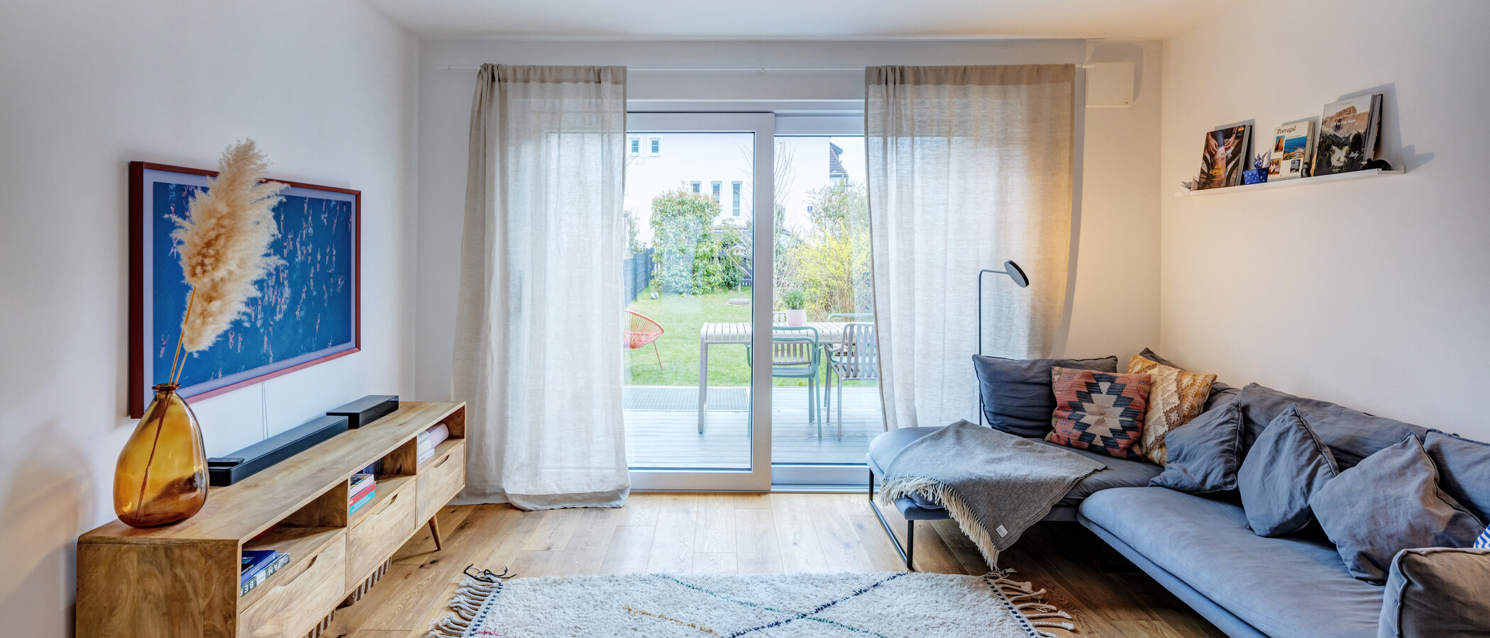 maison mitoyenne München Harlaching 02 pièce à vivre 14816