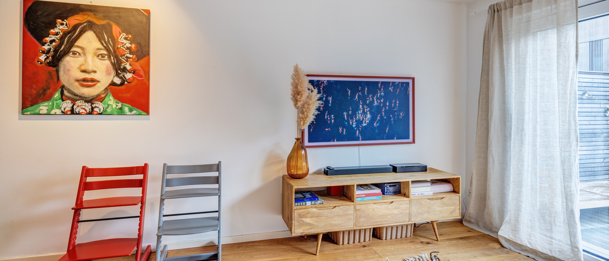 maison mitoyenne München Harlaching 03 pièce à vivre 14816