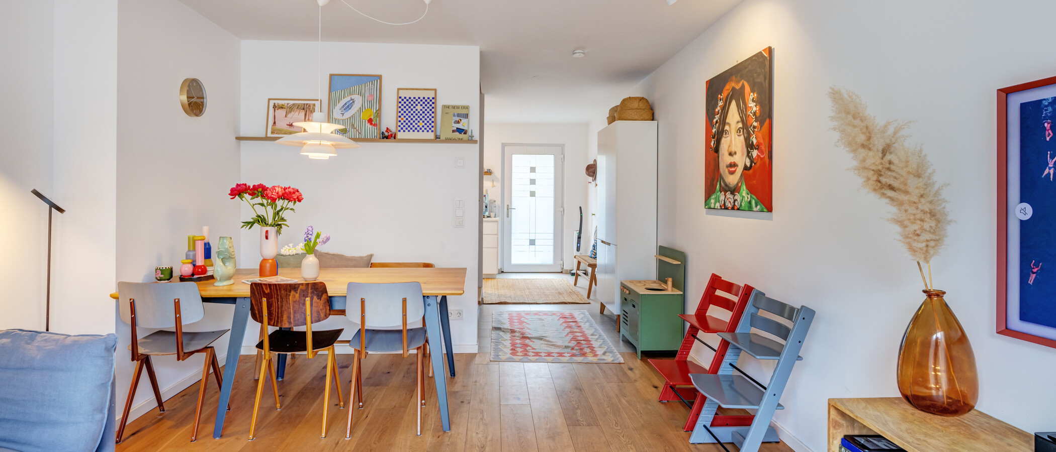 maison mitoyenne München Harlaching 04 pièce à vivre 14816