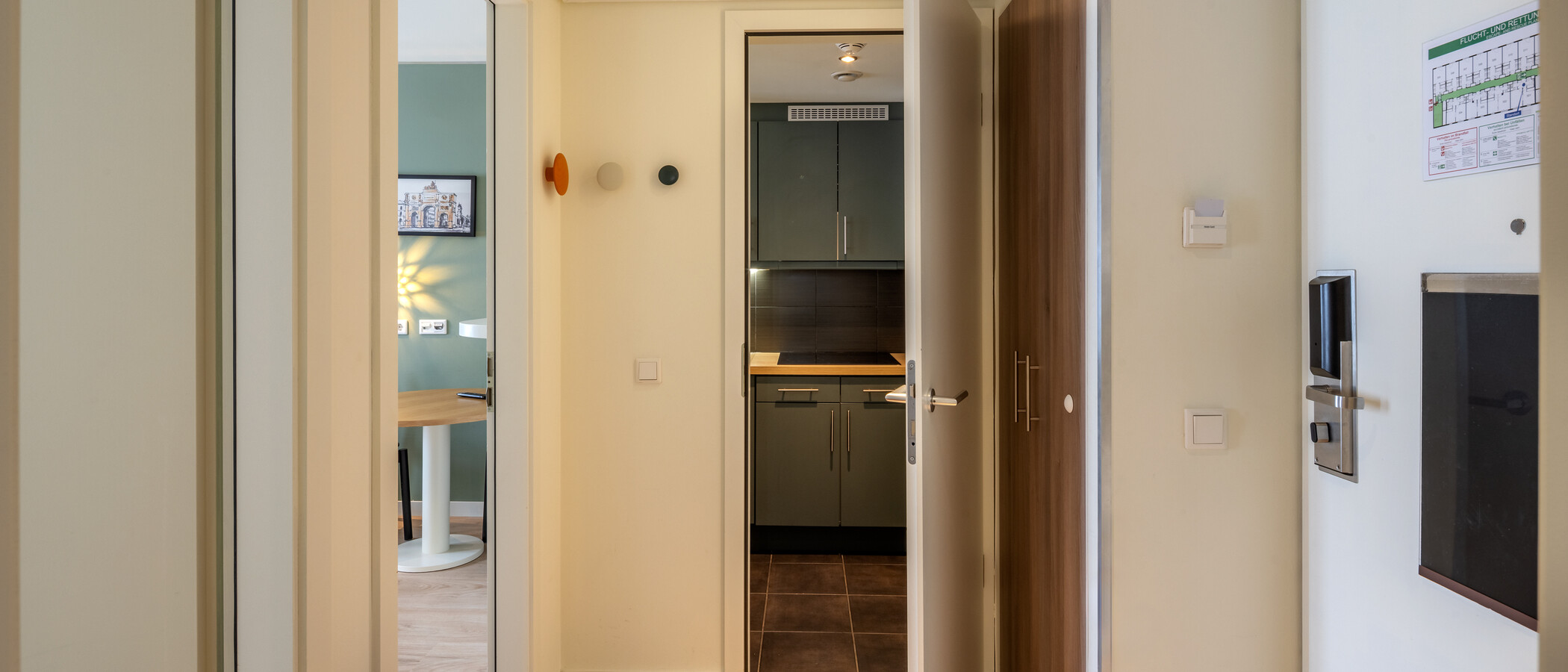 appartement München Schwanthalerhöhe 01 entrée/couloir 14817