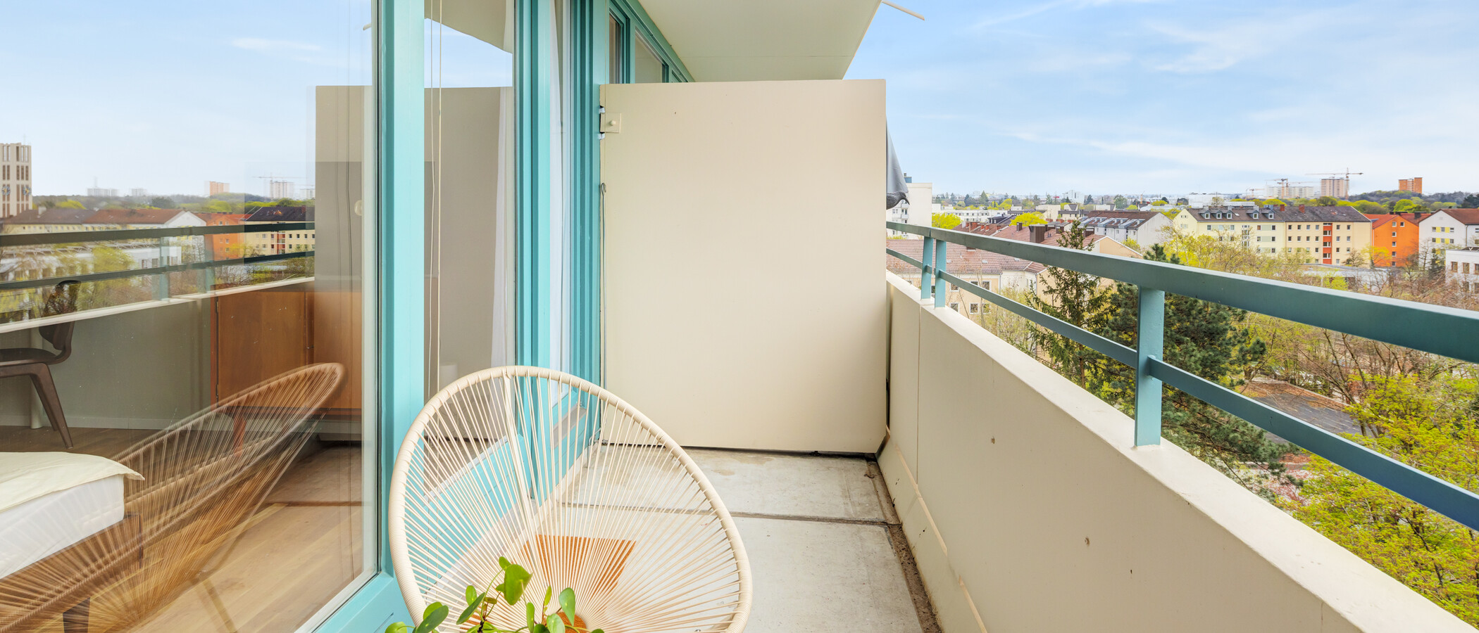 appartement München Sendling-Westpark 03 balcon 14819