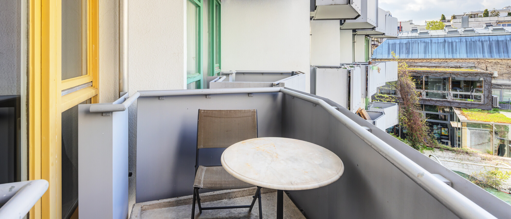 appartement München Maxvorstadt 02 balcon 14821