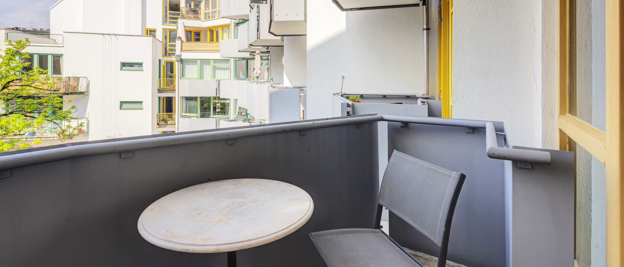 appartement München Maxvorstadt 03 balcon 14821
