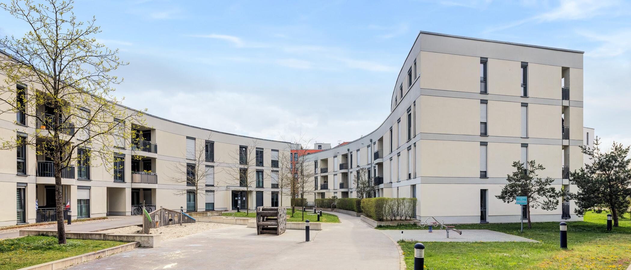 appartement München Neuaubing 02 cour intérieure 14822