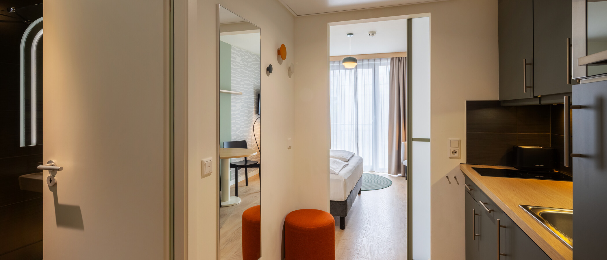 appartement München Schwanthalerhöhe 01 entrée/couloir 14824