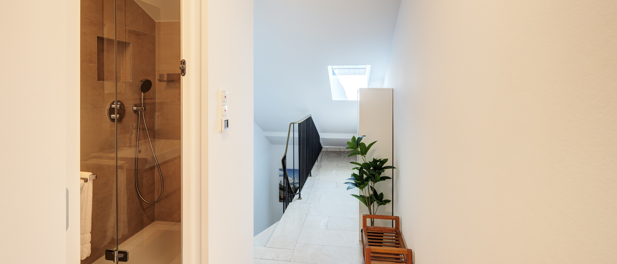 appartement style maisonnette München Waldtrudering 01 entrée/couloir 14825