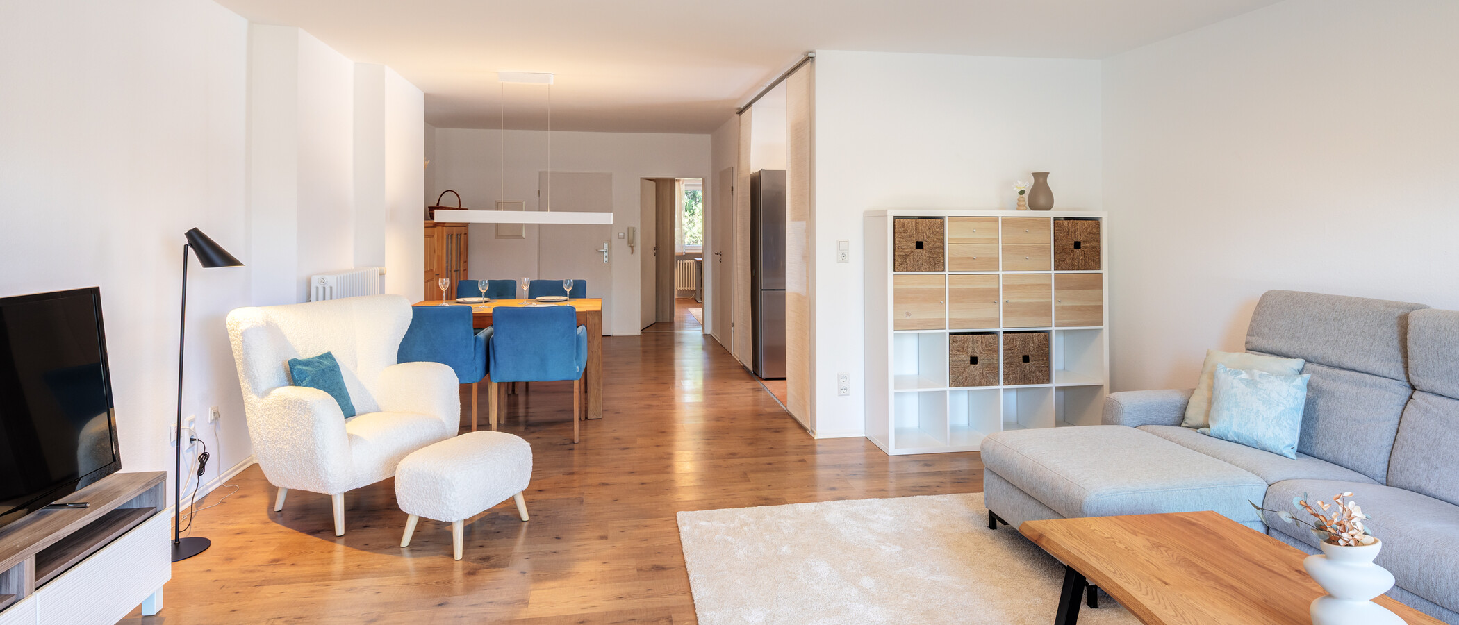 appartement style maisonnette München Waldtrudering 03 pièce à vivre 14825