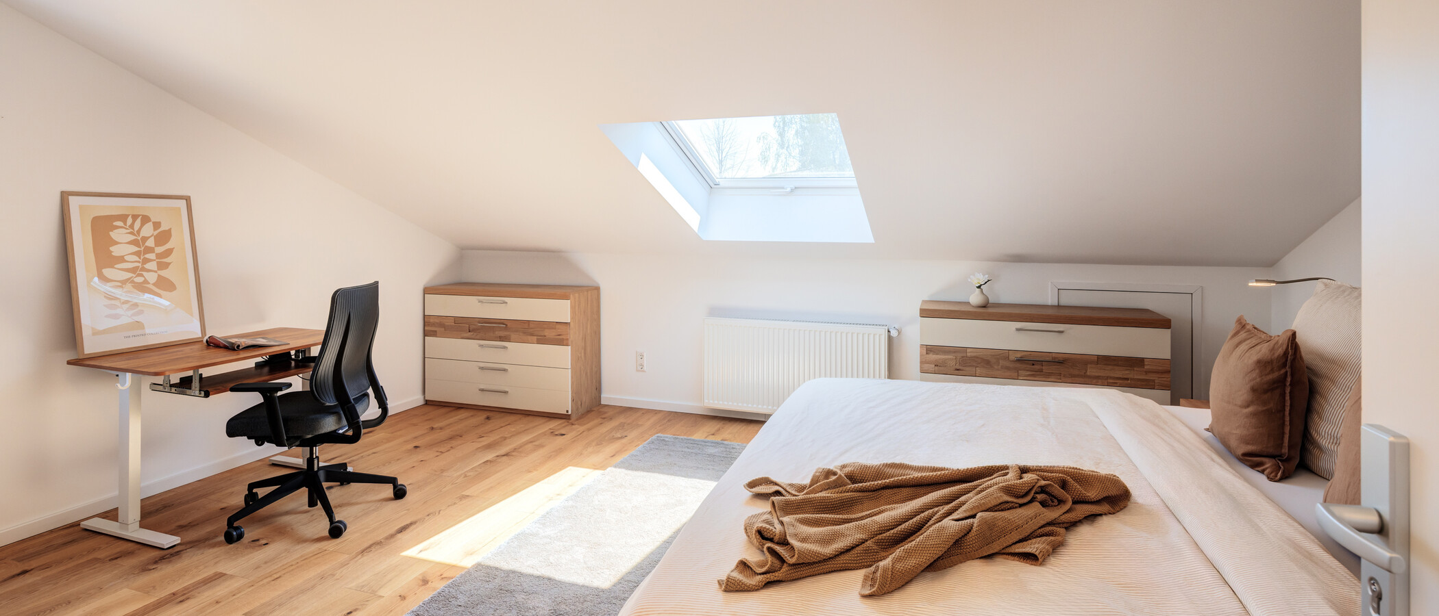 appartement style maisonnette München Waldtrudering 01 1ère chambre 14825